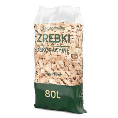 ZRĘBKI DEKORACYJNE naturalne / 80L / 36 szt.